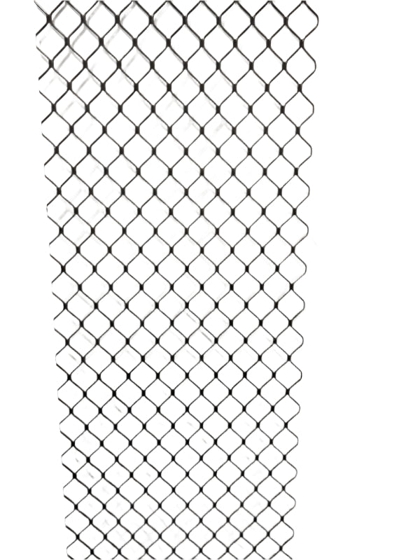 A brown diamond-pattern grille made of heavy-duty aluminum, designed for use as a door grille.