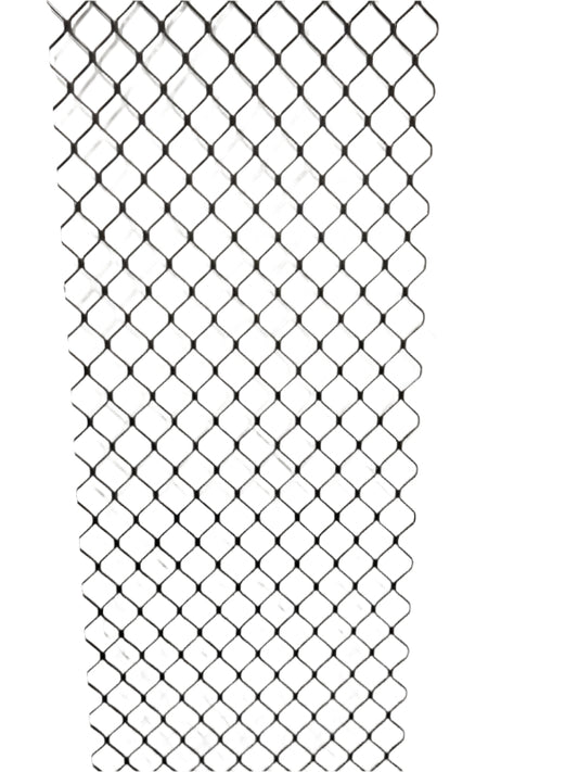 A brown diamond-pattern grille made of heavy-duty aluminum, designed for use as a door grille.
