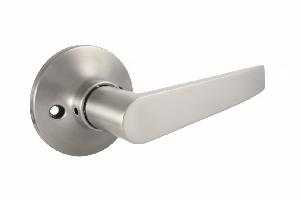 Passage Set 65mm Backset Satin Chrome